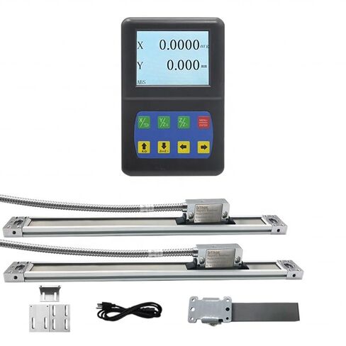2-Axis DRO Digital Readout with Linear Scale Encoder for Milling & Lathe Machines in Saudi Arabia
