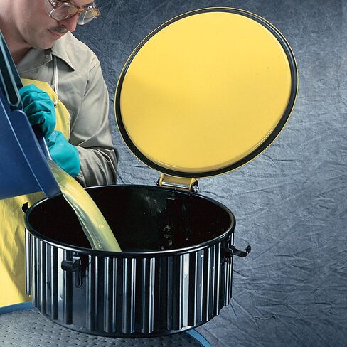Replacement Gasket Kit for New Pig Burpless Large Steel Drum Funnel, Includes Adhesive, Black, DRM605 in Saudi Arabia