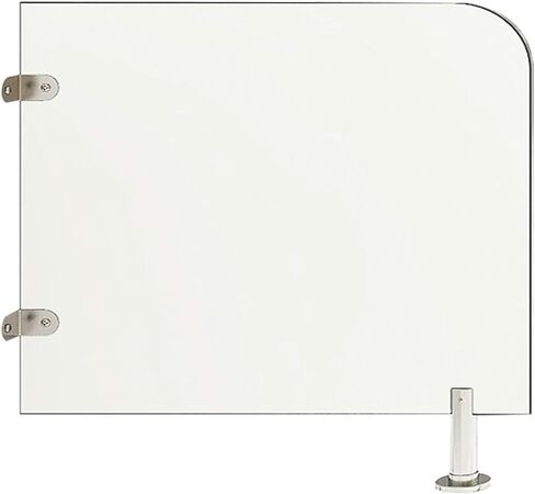 Floor-Mounted Toilet Partition Divider for Urinals, Kids & Men's Restrooms, Durable Urinal Baffle Panel, Privacy Screen for Toilets, Commercial Bathroom Solutions in Saudi Arabia