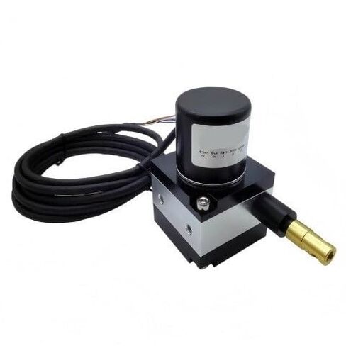 1000mm Stroke Cable Draw Wire Displacement Sensor, High Precision Linear Position Transducer for Industrial Automation and Machinery in Saudi Arabia