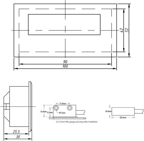 Linear Scales, Magnetic Linear Measurement System Grating Ruler Head Angle Sensor Encoder for Milling Machine in Saudi Arabia