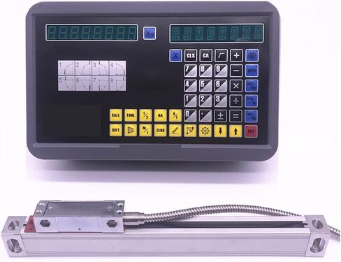 DRO kit 1 Axis DRO Digital Readout with 0-1000mm 0.001mm 0.005mm TTL DC Linear Scale Linear Encoder Sensor (0.001mm Complete Kit 1) in Saudi Arabia
