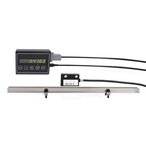 2m Magnetic Read Head and 1000mm Magnetic Scale Kit, High Precision Linear Encoder with Slider for Industrial Automation & Cutting Machines in Saudi Arabia