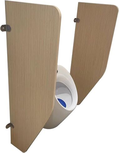 Urinal Partition Divider - Wall-Mounted Privacy Screen for Men's Toilets, Waterproof Baffle Bathroom Partition for Public Spaces Like Schools and Shopping Malls in Saudi Arabia