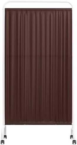 Heavy Duty Room Divider on Wheels, 6FT High Single Panel Partition for Hospitals, Beauty Salons, and Home Use - Mobile Privacy Screen for Versatile Spaces in Saudi Arabia