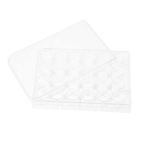 Gatuida Cell Culture Plate 24-Well Tissue Culture Tray Lid for Laboratory Experiments Sturdy and Reliable Non-Removable Enzyme Marking in Saudi Arabia