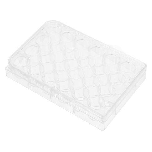 Gatuida Cell Culture Plate 24-Well Tissue Culture Tray Lid for Laboratory Experiments Sturdy and Reliable Non-Removable Enzyme Marking in Saudi Arabia