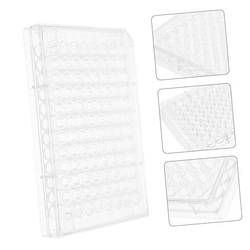 PRETYZOOM 2 pcs Disposable Cell Culture Plates for Laboratory Plate with Lids for Cell Growth in Saudi Arabia