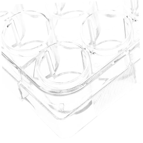 Zerodeko 2pcs High Transparency Plastic Cell Culture Plates Petri Dishes for Tissue Culture Experiment Monitoring Lid Laboratory Use in Saudi Arabia