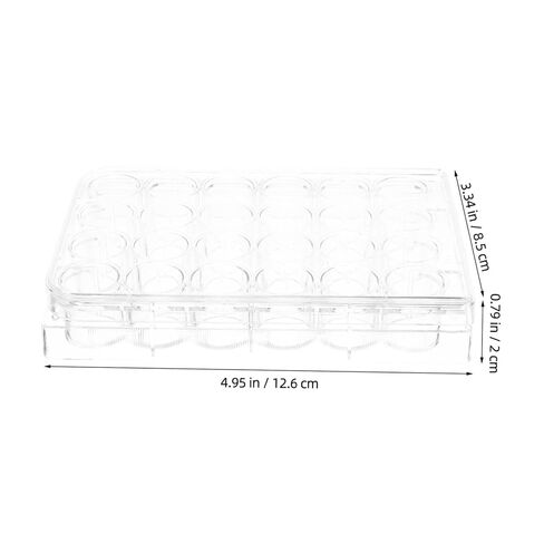 Zerodeko 2pcs High Transparency Plastic Cell Culture Plates Petri Dishes for Tissue Culture Experiment Monitoring Lid Laboratory Use in Saudi Arabia