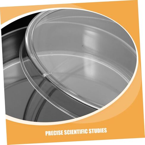 Ciieeo 5pcs Plastic Petri Dishes - 60 Mm Diameter Clear Culture Plates for Cell Growth Observation, Laboratory Use, Medical Testing and Studies in Saudi Arabia