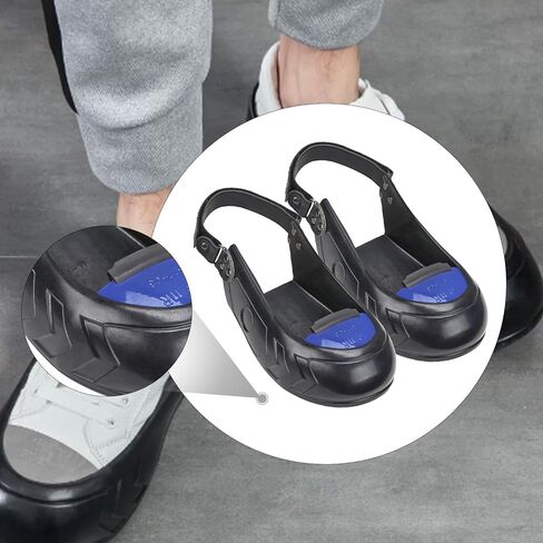 Metal Toe Protection Labor Protection Non Slip Rubber Sole Overshoes Anti Smash for Visitors Workers Multipurpose in Saudi Arabia