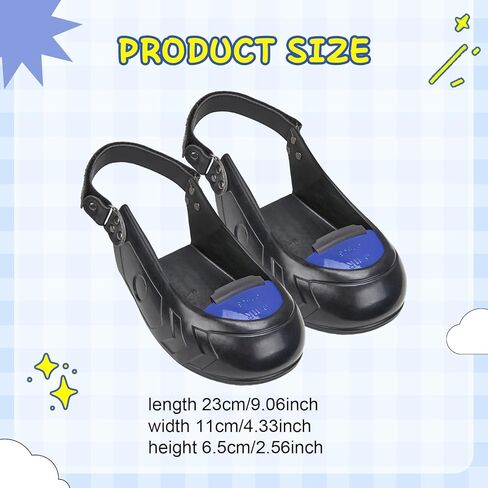 Metal Toe Protection Labor Protection Non Slip Rubber Sole Overshoes Anti Smash for Visitors Workers Multipurpose in Saudi Arabia
