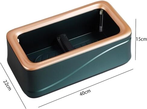 Shoe Cover Machine Smart Shoe Cover Machine Fully Automatic Household Foot Stepping Machine Door Shoe Film Machine Wearing Shoe Cover Machine Shoe Covers Dispenser (Color : Green) (Red) in Saudi Arabia
