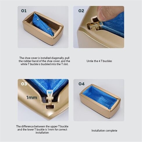 Shoe Cover Machine Smart Shoe Cover Machine Fully Automatic Household Foot Stepping Machine Door Shoe Film Machine Wearing Shoe Cover Machine Shoe Covers Dispenser (Color : Green) (Red) in Saudi Arabia