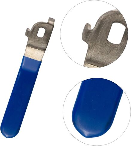 1PCS Blue Ball Valve Handle DN25 with 1 M10 Nut for Ball Valve for Outdoor Faucet Ball, Valve Handle Accessories, Replacement Service Hose Water Nozzle (6x10x2.5mm) in Saudi Arabia