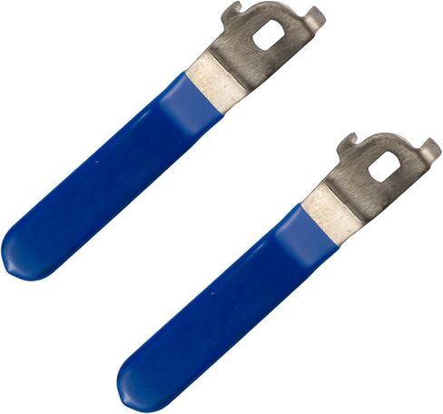 1PCS Blue Ball Valve Handle DN25 with 1 M10 Nut for Ball Valve for Outdoor Faucet Ball, Valve Handle Accessories, Replacement Service Hose Water Nozzle (6x10x2.5mm) in Saudi Arabia