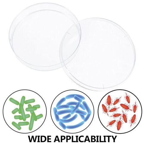 Cabilock 30pcs Plastic Petri Dishes for Science Projects Each of Cell Culture Plates for Laboratory Use in Saudi Arabia
