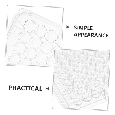 تصميم آبار لوحة زراعة الخلايا من GANAZONO ذات 96 فتحة لاستخدام مختبرات زراعة الأنسجة ومراقبة نمو الخلايا بسهولة in Kuwait
