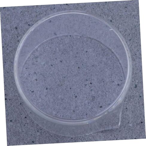 LIFKOME Glass Crystallizing Dish Heat Resistant Flat Bottom Container with Spout for and Laboratory Use Glass Material for Performance in Saudi Arabia
