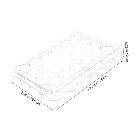 2pcs Cell Culture Plates Plastic Petri Dishes Lidded for Biomedical Research High Transparency for Accurate Experiments in Saudi Arabia