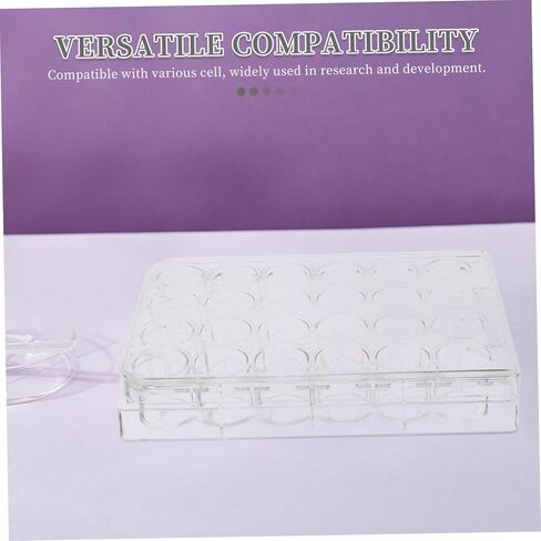 2pcs Cell Culture Plates Plastic Petri Dishes Lidded for Biomedical Research High Transparency for Accurate Experiments in Saudi Arabia