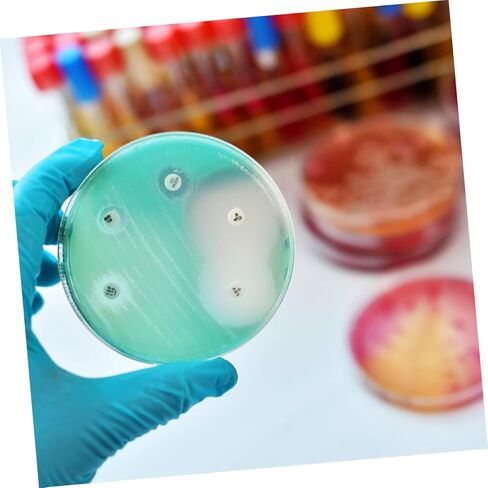 Luxshiny 10pcs Laboratory Cell Culture Plate Petri Dishes for Medical and Scientific Research for Home School and Lab Use in Saudi Arabia