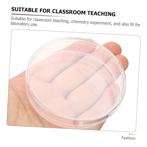 Luxshiny 10pcs Laboratory Cell Culture Plate Petri Dishes for Medical and Scientific Research for Home School and Lab Use in Saudi Arabia