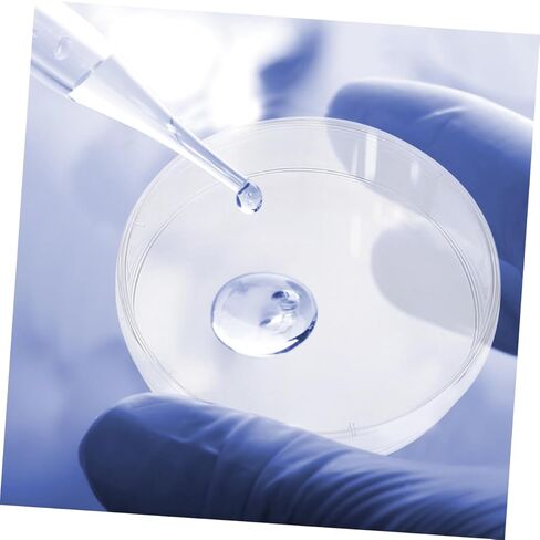 Luxshiny 10pcs Laboratory Cell Culture Plate Petri Dishes for Medical and Scientific Research for Home School and Lab Use in Saudi Arabia