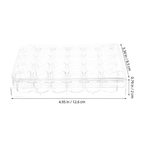BESTYASH 2pcs Precision Cell Culture Plates Lids for Lab Research High Transparency Plastic Petri Dishes in Saudi Arabia