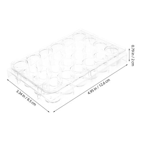 BESTYASH 2pcs Precision Cell Culture Plates Lids for Lab Research High Transparency Plastic Petri Dishes in Saudi Arabia