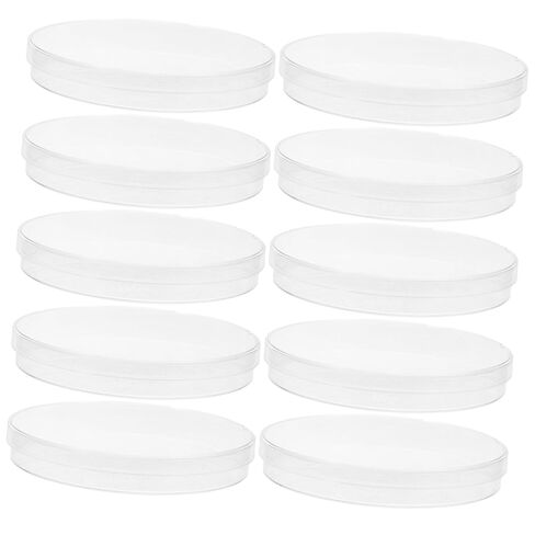 10pcs Clear Culture Dish Lid Petri Dishes for Laboratory Cell Experiments and Research Use in Saudi Arabia