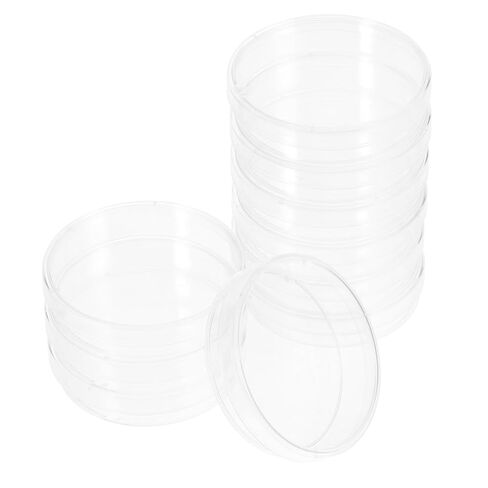 Zerodeko 10pcs Cell Culture Dishes Round Agar Plates Sterile Petri Dishes for Use in Saudi Arabia