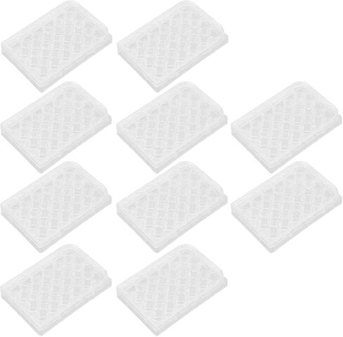Polystyrene Tissue Culture Plate Highly Transparent Flat Bottom Uniform Thickness with Lid for Laboratory Biology Room 10pcs (24 Well) in Saudi Arabia