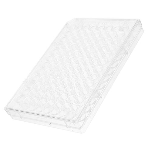 Luxshiny 2-Pack Laboratory Cell Culture Plates with Lids Micro Tissue Culture Plates for Cell Growth Disposable 96-Well for Lab Use in Saudi Arabia