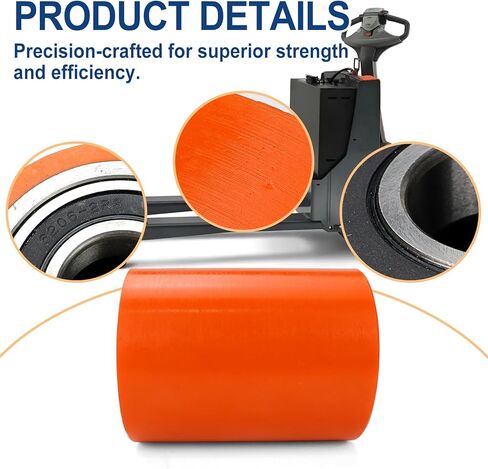 8HBW23 2-Pcs Load Wheel Kit - Compatible with Toyota Model 8HBW23 Electric Pallet Jack Lift Truck in Saudi Arabia