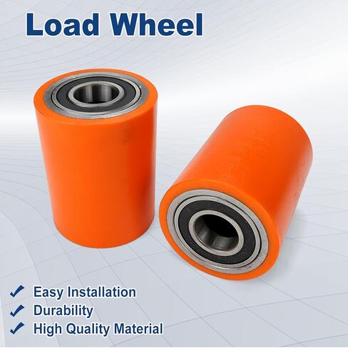8HBW23 2-Pcs Load Wheel Kit - Compatible with Toyota Model 8HBW23 Electric Pallet Jack Lift Truck in Saudi Arabia