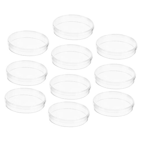 Garneck 10pcs Culture Plate Tissue Culture Dishes Cell Culture Dish Cell Tissue Culture Tray Science Laboratory Glassware Samples Dish Agar Plates Transparent Supplies Tissue Plate Plastic in Saudi Arabia