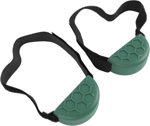 2pcs Kids Shoe Toe Cover, Protective Footwear Cover for Sports Shoes, Wear Withstand Toe Protector, Nonslip Fastening Tape Design, Nylon, Silicone Material (Coffee Color) in Saudi Arabia