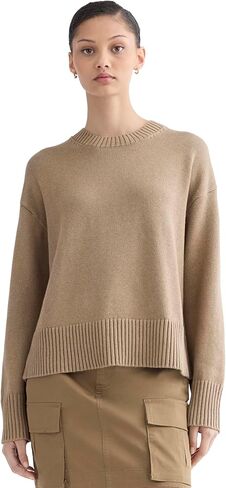 Everlane Women's Everlane The Boxy Sweater in Everyday Cotton in Kuwait
