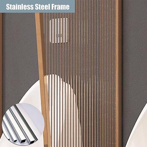 4 Pcs Wall Mount Urinal Partition Screen Men's Public Toilet Divider Wall, Tempered Glass Panel Privacy Separator for Malls, 59 55 51 47 41 39 35 31 in Tall (Color : d A, Size : 15 in Saudi Arabia