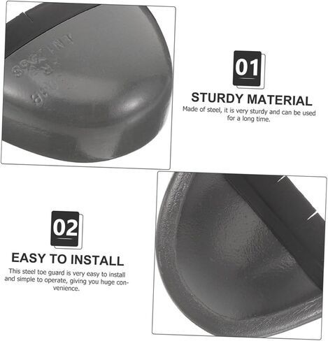 VALICLUD زوج واحد من أغطية حماية أصابع القدم، أغطية حماية لأصابع القدم للأحذية، مادة موثوقة للحماية، تصميم محمول مريح يناسب in Kuwait