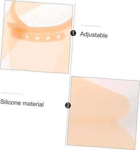 SHERCHPRY 1Pair Hair Stylist Shoes Covers Durable Silicone Shoe Protector for Salon Haircut Home Use Stretchable Dirt Resistant Versatile Fit for All in Saudi Arabia