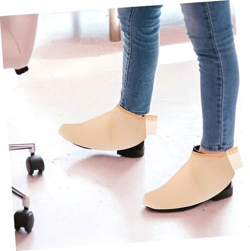 SHERCHPRY 1Pair Hair Stylist Shoes Covers Durable Silicone Shoe Protector for Salon Haircut Home Use Stretchable Dirt Resistant Versatile Fit for All in Saudi Arabia
