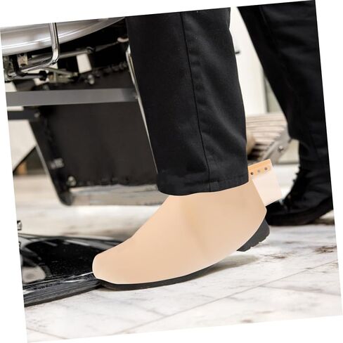 SHERCHPRY 1Pair Hair Stylist Shoes Covers Durable Silicone Shoe Protector for Salon Haircut Home Use Stretchable Dirt Resistant Versatile Fit for All in Saudi Arabia