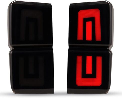 A & UTV PRO LED Tail Lights for Polaris Ranger XP 1000/ Crew XP 1000/ Ranger 1000/ Ranger 1000 XP 2018-2024, Rear Brake Stop Running Lamp Accessories, Replace OEM #2413766, Smoked, 2PCS in Saudi Arabia