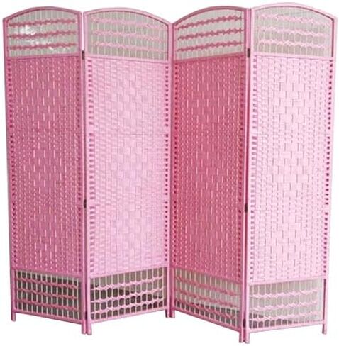 Freestanding Folding Privacy Screen, Indoor Movable Protective Separator Partition Decorative Room Divider in Saudi Arabia