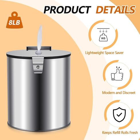 Zonon Stainless Steel Wall Mount Disinfectant Wipe Dispenser Fits Sanitizing and Disinfecting Wipes on Rolls 11 x 10'' for Fitness Clubs Schools Commercial and Residential Facilities(Square) in Saudi Arabia