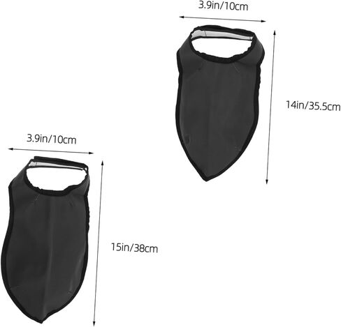 Ciieeo 4Pcs Hairdressing Cloth Shoe Covers for Barbers and Stylists Haircut Foot Protectors for Salon Use Easy to Clean and Reusable in Saudi Arabia
