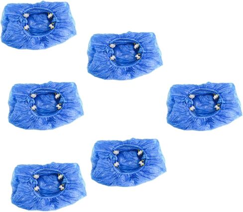 200Pcs Disposable Shoe Covers Non Slip Shoe Covers for Household Use Breathable Type Shoe Booties for Model Rooms Laboratories and Rainy Days in Saudi Arabia